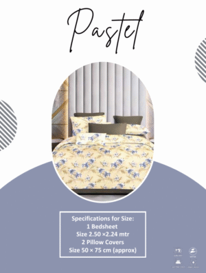 Pastel Bedsheet [Queen Size]