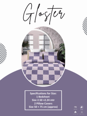 Gloster Bedsheet [Queen size]